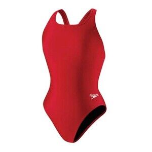 Speedo Pro LT Super Back Swimsuit Size 32 (6) Red New With Tags